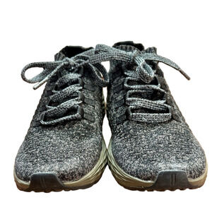 NOBULL Charcoal Knit Lace-Up Sneakers